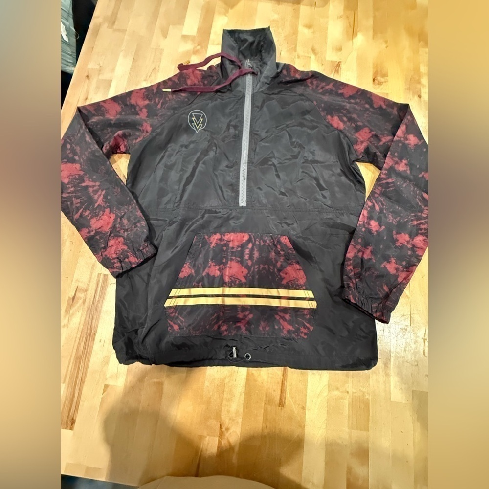 Viicaya CAYA Track Jacket Quarter Zip Windbreaker Weight Training Size xxs